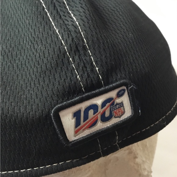 New Orleans Saints New Era 100 Years Hat 59FIFTY Cap Size L/XL EUC - Picture 2 of 4